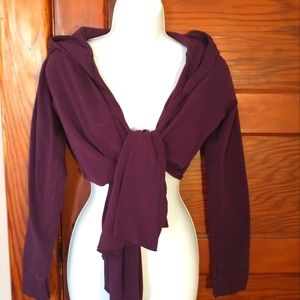 Mid Drift Hoodie Wrap